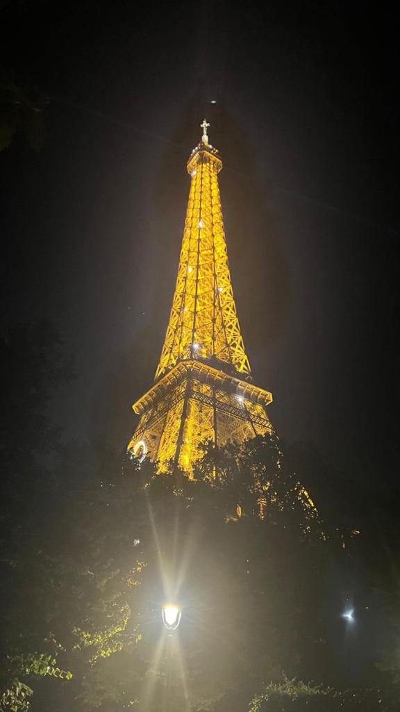 Eiffel Tower by night